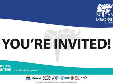 BC Winter Games Community Awareness Event