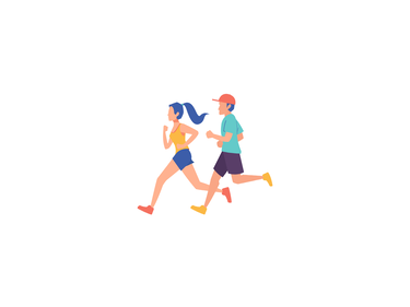 running
